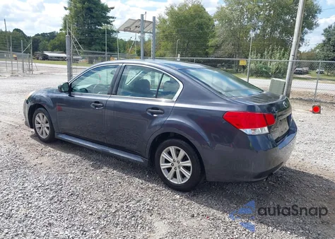 2010 Subaru Legacy 2.5I Premium из США, поврежденный, VIN 4S3BMCB61A3229853